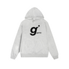 Solid Color Hoodie G Game Logo Graphic Print Oversized Pullover Sweatshirt Casual Daily Streetwear Feel lives