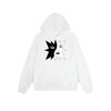 Solid Color Hoodie Yin Yang Face Graphic Print Oversized Pullover Sweatshirt Casual Daily Streetwear Feel lives