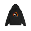 Solid Color Hoodie 8 Ball Explosion Graphic Print Oversized Pullover Sweatshirt Casual Daily Streetwear Feel lives