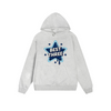 Solid Color Hoodie Best Three Star Graphic Print Oversized Pullover Sweatshirt Casual Daily Streetwear Feel lives