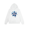 Solid Color Hoodie Best Three Star Graphic Print Oversized Pullover Sweatshirt Casual Daily Streetwear Feel lives