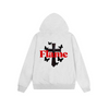Solid Color Hoodie Cross Butterfly Flame Graphic Print Oversized Pullover Sweatshirt Streetwear Feel lives