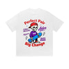 T-shirt uni Perfect Pair Big Change Skull Skateboard Adventure Text Graphic Print Casual Daily Streetwear Feel lives