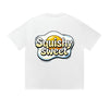 Solid Color T-Shirt Squishy Sweet Egg Cute Text Graphic Print Casual Daily Streetwear Feel lives