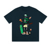Solid Color T-Shirt Boom Skateboard Snake Skull Street Cartoon Graphic Print Casual Daily Streetwear Feel lives